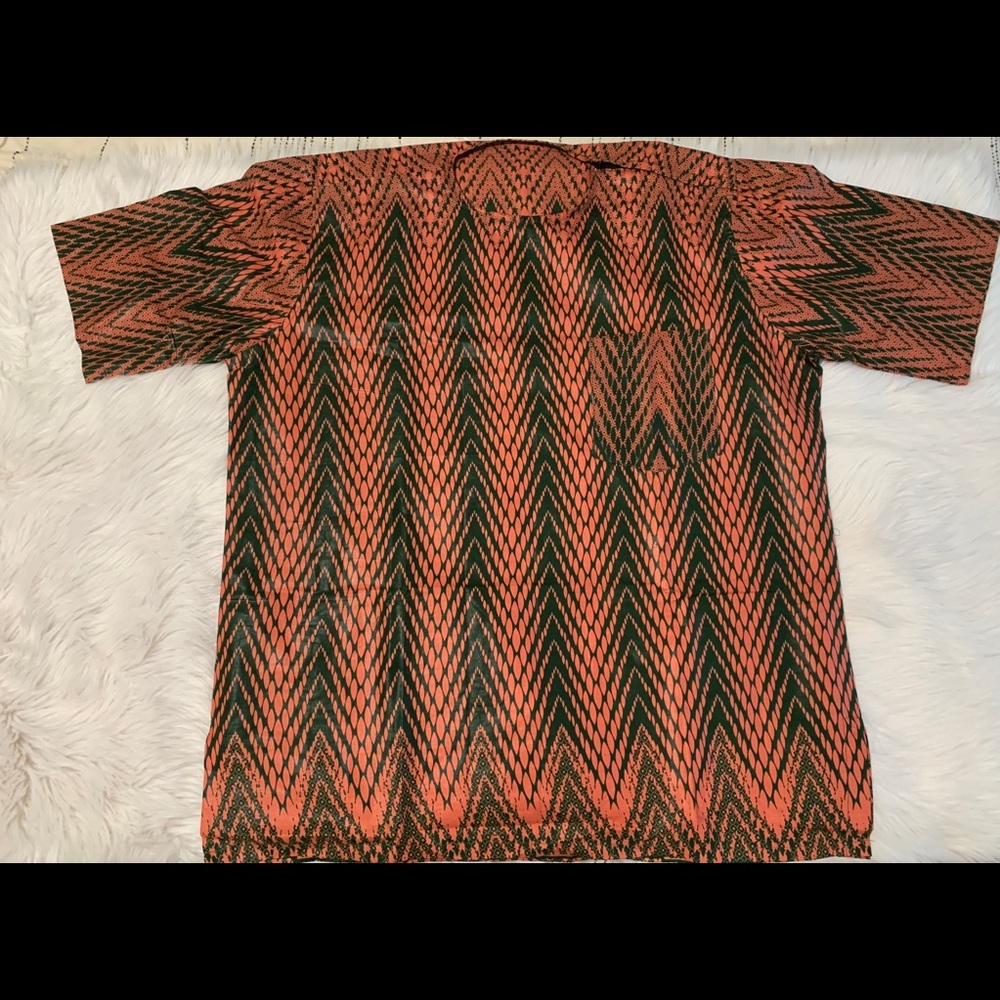 African print men’s Dashiki